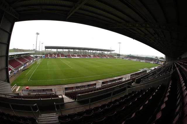 Northampton Town have picked up 13 points in their first 10 games (League odds: 150/1)