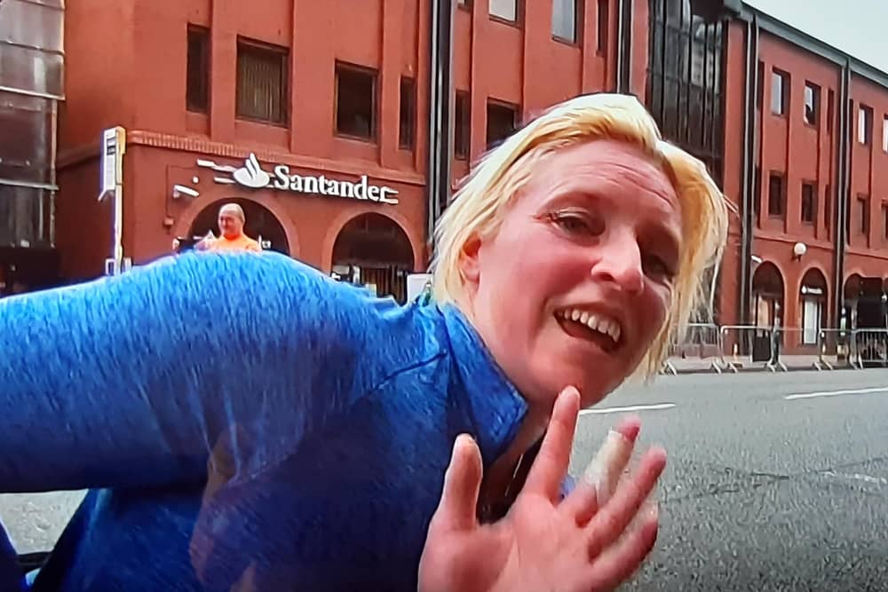 Shelly Woods in Manchester today
