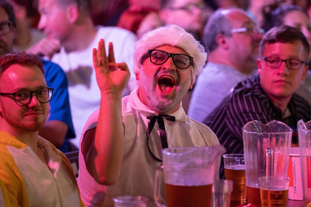 World Matchplay Darts at Blackpool Winter Gardens.