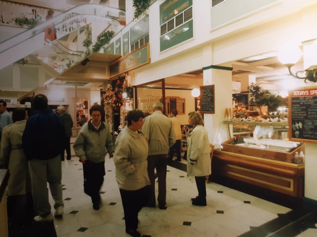 Inside Tower Shopping Centre in the 90s