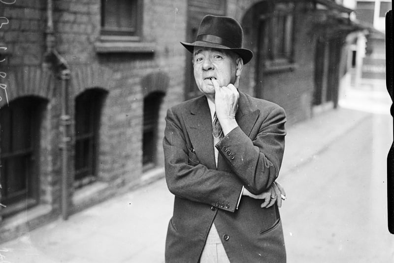 Robb Wilton, stage and radio comedian in Blackpool