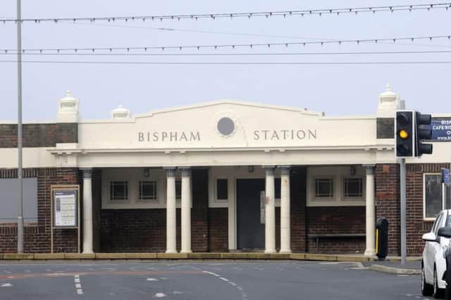 Bispham Tram Shelter before any redevelopment