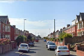 Emergency services were called to tackle a fire in Westmorland Avenue, Blackpool (Credit: Google)