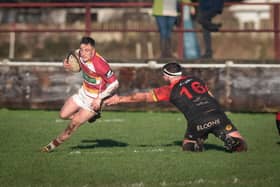 Adam Lanigan scored a try and set up another in Fylde's win at Huddersfield Picture: Daniel Martino