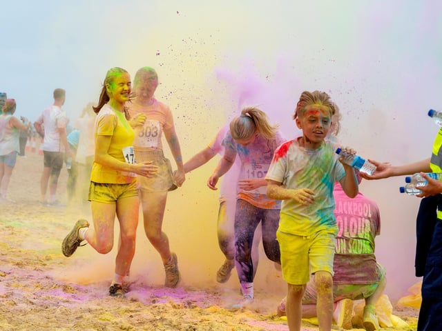 Blackpool Colour Run