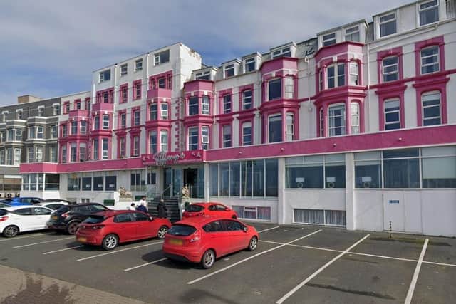 A child received an electric shock in the reception area of Tiffany's Hotel in Blackpool