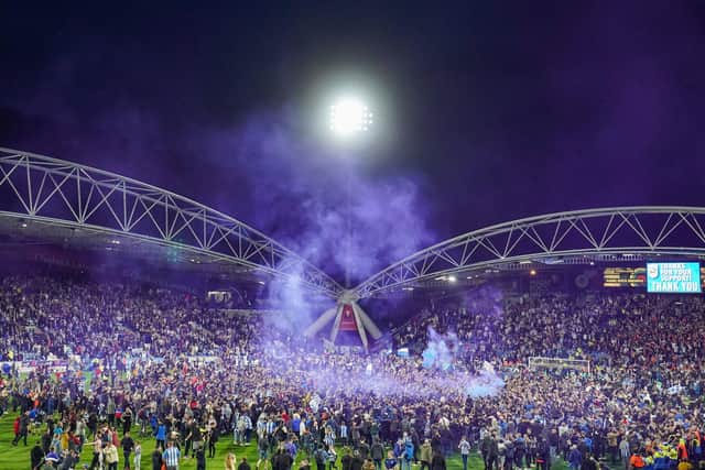 Huddersfield take on Nottingham Forest in the Championship play-off final this weekend
