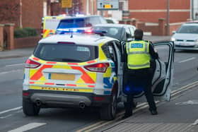 A motorcyclist was taken to hospital with serious injuries after a crash near St Michael’s