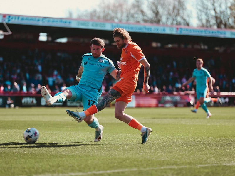Blackpool took on Stevenage at the Lamex Stadium.