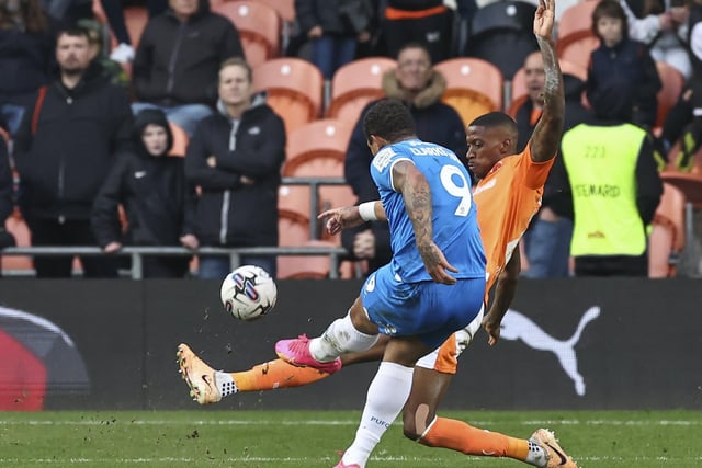 Jonson Clarke-Harris is among the players to be released by Peterborough United. The 29-year-old scored nine times in 34 outings in the most recent season.