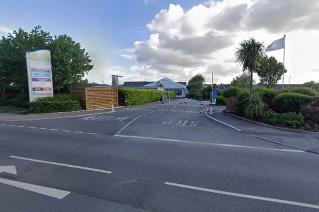 Three men were arrested after a "disturbance" inside the Live Lounge at Cala Gran holiday park in Fleetwood (Credit: Google)