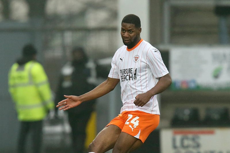 After missing Blackpool's midweek game due to a knock, Odel Offiah was strong once again at right back on his return to action.