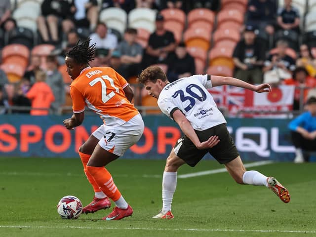Blackpool took on Birmingham City at Bloomfield Road.