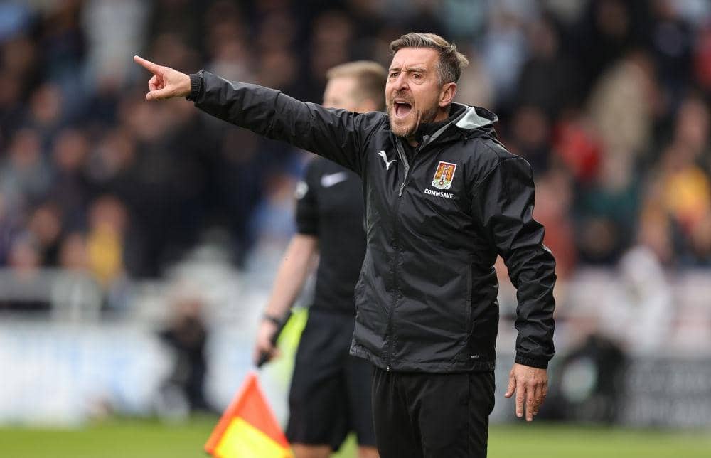 Jon Brady has left his role as Northampton Town manager. (Image: Getty Images)