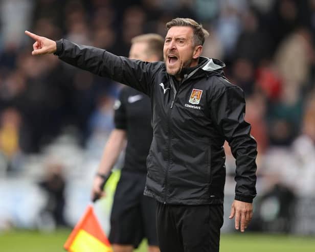 Jon Brady has left his role as Northampton Town manager. (Image: Getty Images)