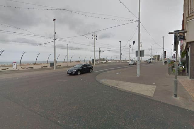 A woman was injured after a horse bolted down a busy main road in Blackpool (Credit: Google)