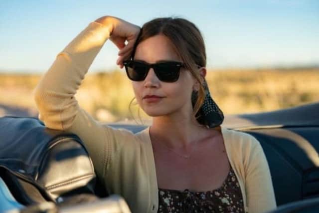 Jenna Coleman as Liv Taylor. Photo: Stefania Rosini/Prime Video