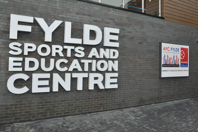 AFC Fylde Community Foundation covers the borough from its base at Mill Farm, Wesham.