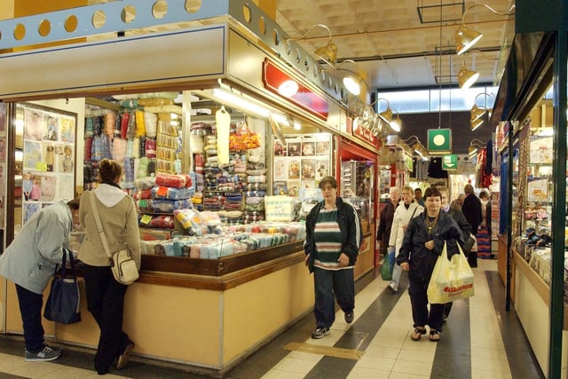 Shoppers were out in force in this 2003 photo.