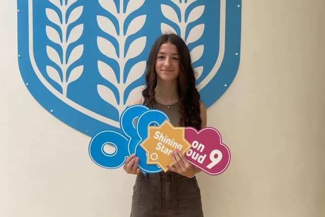 Aimee Sandvig is looking forward to starting her A levels at Blackpool Sixth Form College