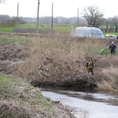 Lancashire Police have sealed off roads close to where Nicola Bulley went missing.