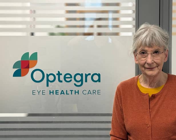 Ruth is delighted to have started her treatment for Dry AMD