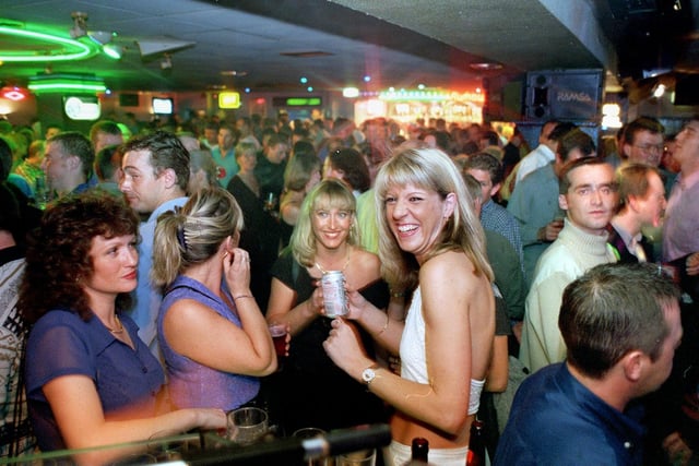 A packed dance floor in 1998... this is how we remember Rumours