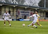 Match action from AFC Fylde's game against Dagenham & Redbridge (photo:AFC Fylde)
