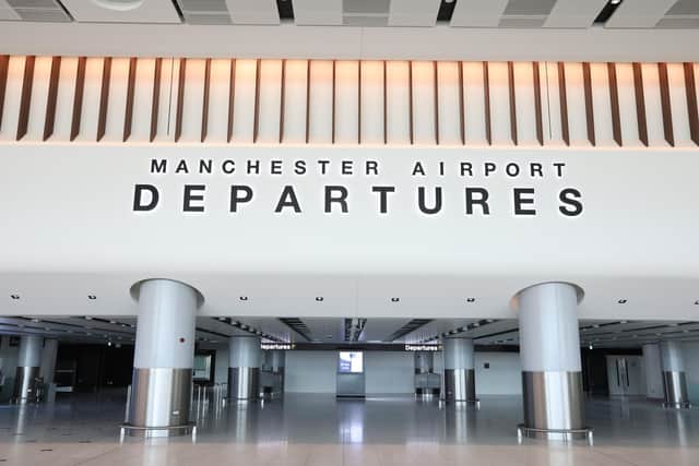 Manchester Airport said in a statement it “would like to apologise to all those affected” by Sunday’s incident
