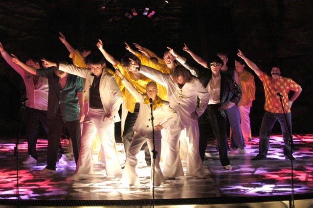 Dress rehearsal for the Blackpool Scout Gang Show 2005 at the Globe Theatre