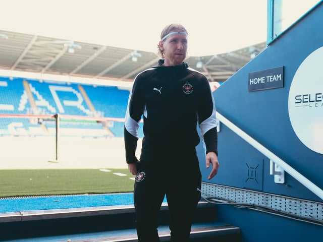 Josh Bowler was limited in what he could do to get Blackpool up the pitch, with no end product coming after some bright bursts.