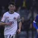 Dan Adshead has extended his loan with AFC Fylde for the rest of the season Picture: Steve McLellan