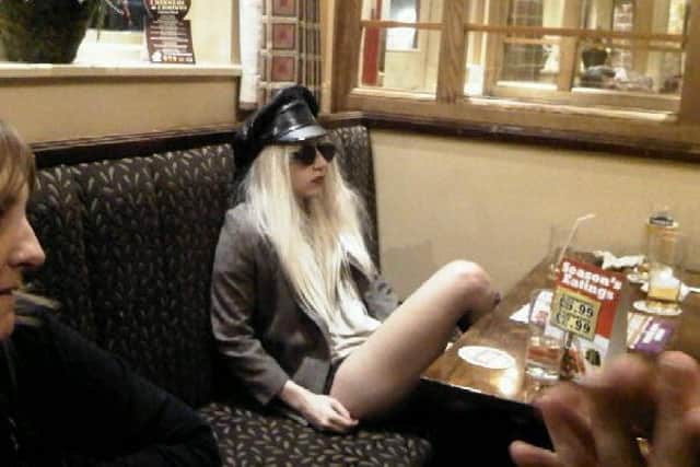 Lady GaGa was spotted in the Devonshire Arms pub in Blackpool when she was in the resort for the Royal Variety Show in 2009