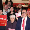 Simon Cartmell at his campaign launch