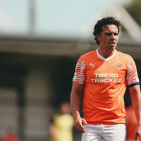 Calf injury keeps out Blackpool midfielder as team-mates make progress in their returns from injury