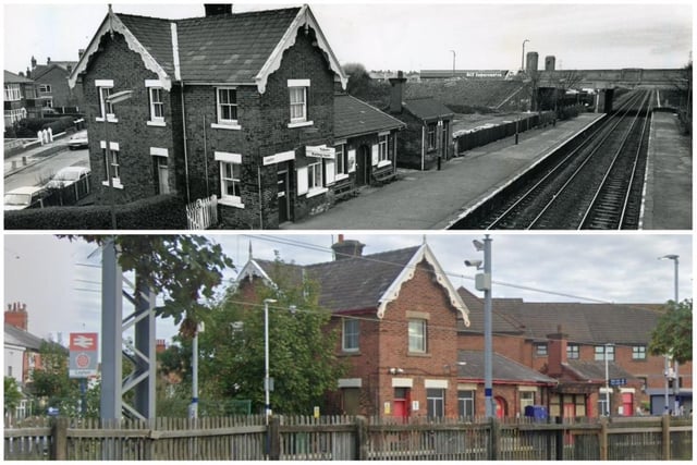 The original Layton Railway Station still stands to this day