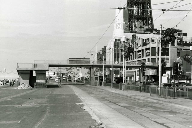 Blackpool central promenade during the decade