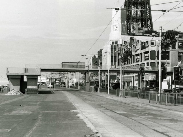 Blackpool central promenade during the decade
