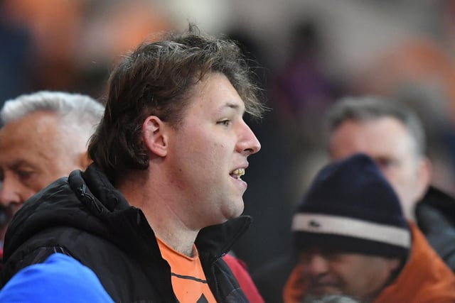Supporters watch on as the Seasiders stumble to a 2-1 defeat against Northampton Town.