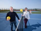 Coun Wilshaw (left) and Coun Galley have launched a free sports programme