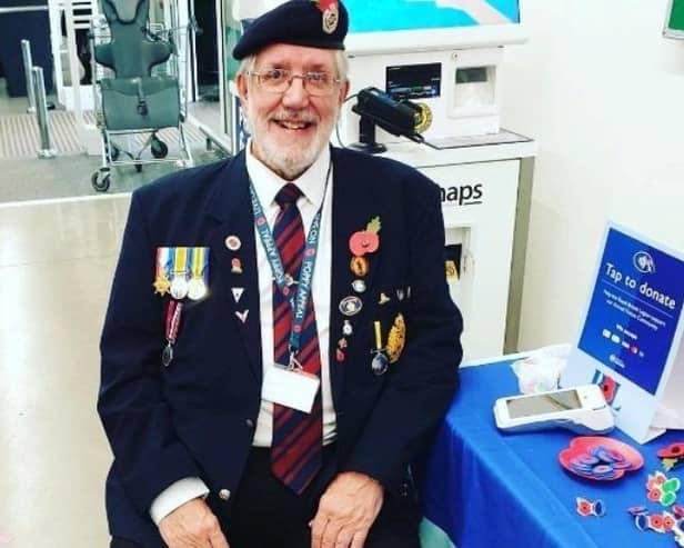 Coun Brian Crawford was a big supporter of the Poppy Appeal