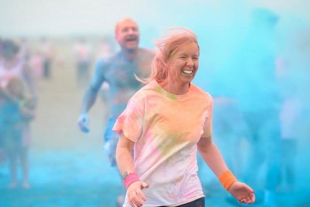 Blackpool Colour Run - Get colourful on the beach at Starr Gate where you will run, jog or walk the 3km route. Details at www.trinityhospice.co.uk/our-events/detail/blackpool-colour-run