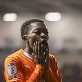Karamoko Dembele is with Blackpool until the end of the season. (Photographer Lee Parker/CameraSport)