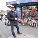 Bonny St market traders will be leaving in November to make way for the Blackpool Central development. Pictured is Mark Kerbel.