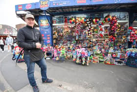 Bonny St market traders will be leaving in November to make way for the Blackpool Central development. Pictured is Mark Kerbel.