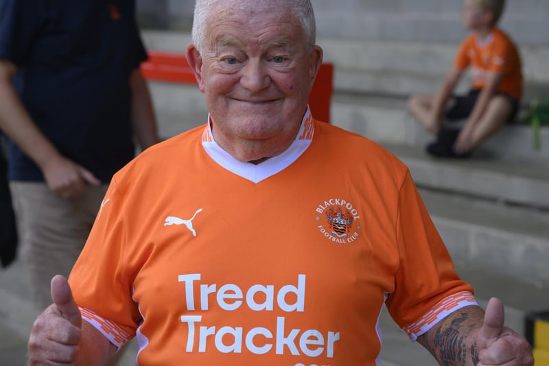 Seasiders supporters made the trip to Crawley on the opening weekend.
