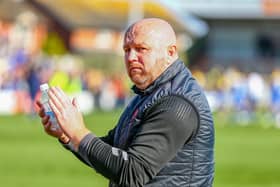 Fleetwood Town head coach Stephen Crainey.