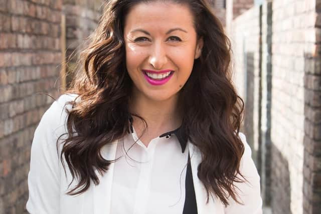 Hayley Tamaddon is known for her roles as Del Dingle in Emmerdale and Andrea Beckett in Corrie. Hayley also won the fifth series of Dancing on Ice with skating partner and fellow sandgrown'un Daniel Whiston
