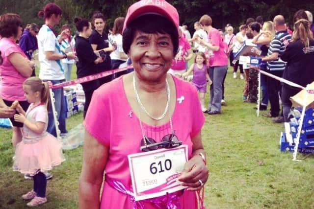 Dorrell Campbell at Race for Life