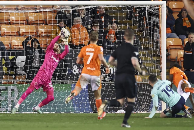 Dan Grimshaw has been a key man for the Seasiders this season, and has earned them a number of crucial points through some of his impressive saves. The ex-Manchester City youngster has 18 clean sheets in total.